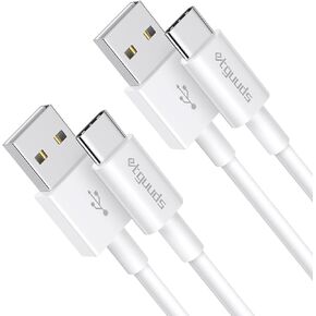 etguuds Car Carplay Cable for iPhone 16 15/ 16Pro 15Pro/ 16 15 Plus/ 16 15 Pro Max, 3 ft USB to USB C Cable for Apple Car Play iPhone 16 15, USB C iPad - 2 Pack USB A to USB C Car Charger Cable in Kuwait