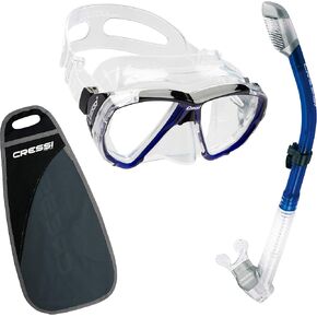 Cressi Big Eyes & Supernova Dry, Blue