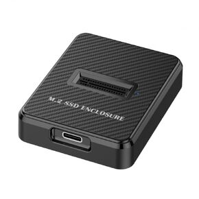 CY USB4.0 20Gbps Dual NVME M.2 NGFF M-Key to USB-C Type-C Raid0 Raid1 JBOD Big Enclosure with Fan Raid0 Hyper Adapter