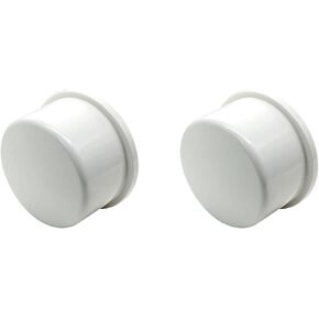 20 PCS 1" PVC Cap Pipe End Plug Socket Adapter Fittings Slip Schedule(SCH) 40 for DIY Garden Shelf Home Industrial