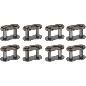 uxcell 5Pcs 04B-1 Roller Chain Connecting Links 6mm Pitch Carbon Steel Master Connector Link, Chain Master Links for 04B-1 Chain