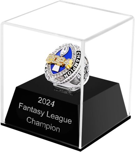 Fantasy Football Championship 2024 Ring Award Prize Sports Winner FFL Champion Ring in Saudi Arabia