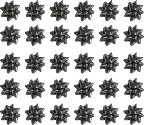 3 Inch Gift Bows, 30 PCS Small Star Bows for Gift Wrapping and Presents, Multi Color Gift Wrap Bow for Party, Holidays, Christmas, Birthdays, Baby Shower in Kuwait