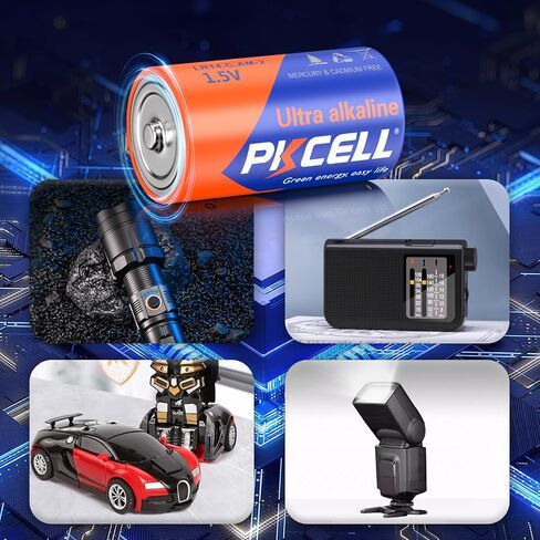 PKCELL C Battery R14P Battery,12 Pack 1.5V C Size UM-2 Battery with Long-Lasting Power in Saudi Arabia
