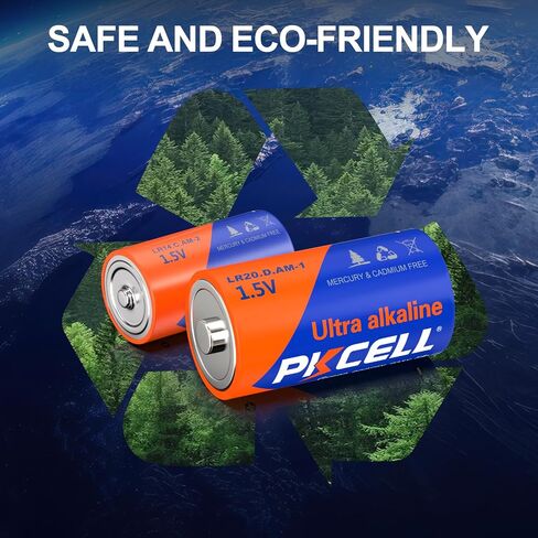 PKCELL C Battery R14P Battery,12 Pack 1.5V C Size UM-2 Battery with Long-Lasting Power in Saudi Arabia