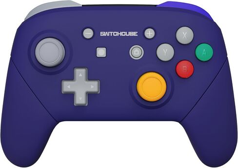 eXtremeRate Classic SwitchCube Style - Black Faceplate Backplate Handles for Nintendo Switch Pro Controller, Soft Touch Replacement Grip Housing Shell Cover with Buttons for Nintendo Switch Pro in Saudi Arabia