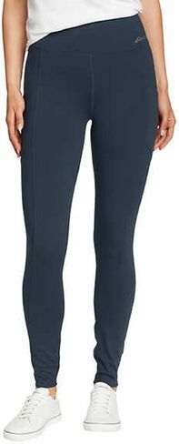 Eddie Bauer Women's Stretch Trail Tight (US, Alpha, Medium, Regular, Regular, Black) in Saudi Arabia