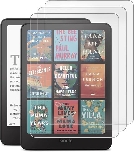 CoBak 4 Pack Anti-Glare Matte Screen Protector for 6.8" Kindle Paperwhite, Kobo Aura H2O Edition 2 - High Clarity, Fingerprint Resistance - PET Film in Saudi Arabia