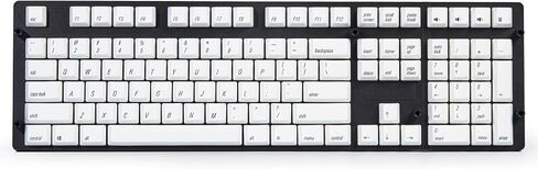 Holiday Sale PBT Keycaps 108 Keys Cherry Profile Keycap Set for Mechanical Keyboard 61/87/104/108 MX Switches | Mechanical Keyboard Keycaps | Pink PBT Doubleshot Keycaps | Keycaps Set in Saudi Arabia