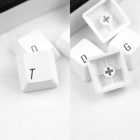 Holiday Sale PBT Keycaps 108 Keys Cherry Profile Keycap Set for Mechanical Keyboard 61/87/104/108 MX Switches | Mechanical Keyboard Keycaps | Pink PBT Doubleshot Keycaps | Keycaps Set in Saudi Arabia