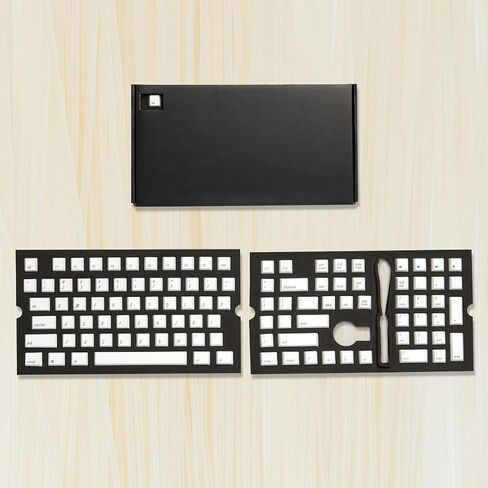 Holiday Sale PBT Keycaps 108 Keys Cherry Profile Keycap Set for Mechanical Keyboard 61/87/104/108 MX Switches | Mechanical Keyboard Keycaps | Pink PBT Doubleshot Keycaps | Keycaps Set in Saudi Arabia