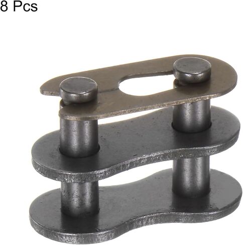 uxcell 5Pcs 04B-1 Roller Chain Connecting Links 6mm Pitch Carbon Steel Master Connector Link, Chain Master Links for 04B-1 Chain in Saudi Arabia