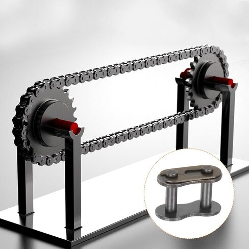 uxcell 5Pcs 04B-1 Roller Chain Connecting Links 6mm Pitch Carbon Steel Master Connector Link, Chain Master Links for 04B-1 Chain in Saudi Arabia