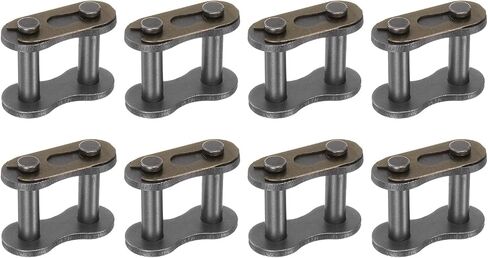 uxcell 5Pcs 04B-1 Roller Chain Connecting Links 6mm Pitch Carbon Steel Master Connector Link, Chain Master Links for 04B-1 Chain in Saudi Arabia