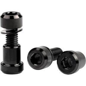 التيتانيوم M5x16 18 20 مللي متر الترباس مع غسالة عرافة مسمار لولبي الرأس Steerer المشبك الجوز ل جذع دراجة الجبهة شوكة قفل
