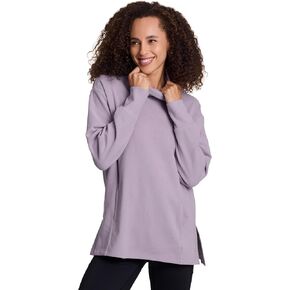 RBX Cowl Neck Sweater for Women, Lightweight Ultra Soft Plush Fleece Pullover Sweatshirt with Relaxed Fit