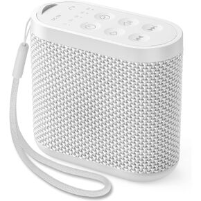 Portable Sound Machine for Travel, White Noise Sound Machine for Sleeping, 52-Hour Lasting Mini Noise Machine with 21 Quality Non-looping Sounds, Headphone Jack, Memory, Timer for Adults,Hotel (Green)