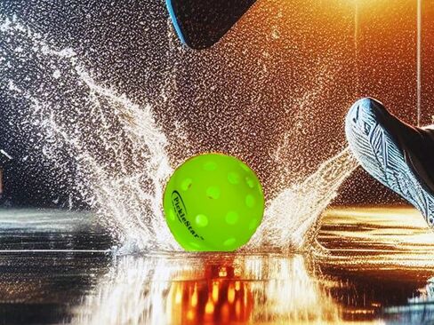 كرات PickleStar LED Pickleball - توهج الجيل التالي وارتداد متوازن تمامًا للاعبين المتقدمين، قوية وموثوقة، 4 عبوات مع بطاريات طويلة العمر in Saudi Arabia