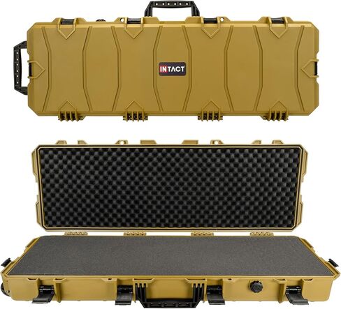 Eylar 39 Inch Intact Series Rolling Hard Rifle Case, Lightweight and Durable Stacker Design with Foam in Kuwait