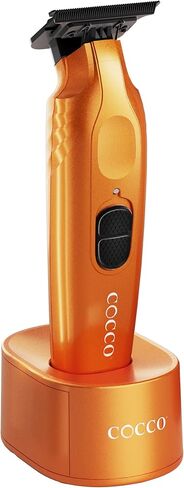 مجموعة Cocco® Hyper Veloce Pro Trimmer: أدوات التشذيب الدقيقة للمحترفين، شفرة الجرافين Digital Gap™ Ambassador، محرك DC عالي عزم الدوران، معدني بالكامل، لاسلكي (إصدار محدود باللون الأخضر) in Kuwait