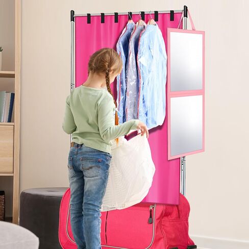Privacy Curtain for Dance Bag Suitcase Portable Changing Room Black Privacy Curtain without Rack Privacy Partition Screens for Dancer Backstage Accessories, Camping, Window Shades in Saudi Arabia