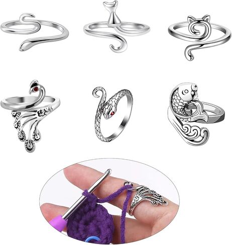 أداة إكسسوارات لحمل الخيوط المعدنية من VintageBee مكونة من 6 قطع بمقاس 2 in Kuwait