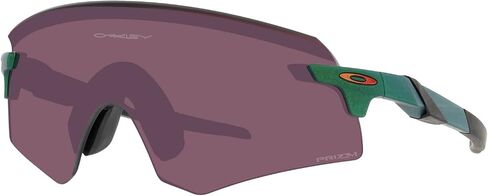 Oakley Men's OO9471 Encoder Rectangular Sunglasses, Matte Sand/Prizm Berry, 36 mm in Saudi Arabia
