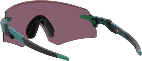Oakley Men's OO9471 Encoder Rectangular Sunglasses, Matte Sand/Prizm Berry, 36 mm in Saudi Arabia