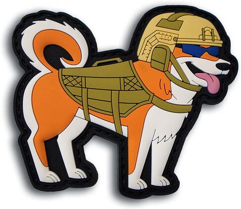 "Stefan" - The TacticShepard Tactical Dog PVC Morale Patch - Funny Morale, Military Patch - Patches, Military Patches - Perfect for Your Tactical Military Army Gear, Backpack, Cap, Vest in Saudi Arabia