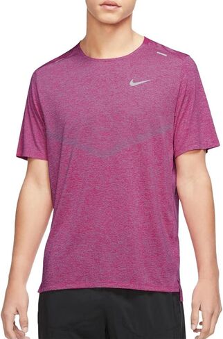 قميص الجري Nike Dri-FIT Rise 365 للرجال بأكمام قصيرة CZ9184-482 S (ملكي)، مقاس صغير in Saudi Arabia