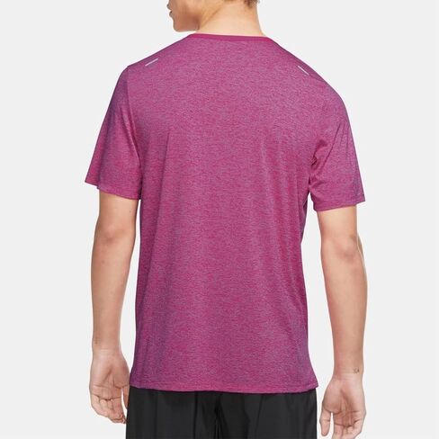 قميص الجري Nike Dri-FIT Rise 365 للرجال بأكمام قصيرة CZ9184-482 S (ملكي)، مقاس صغير in Saudi Arabia