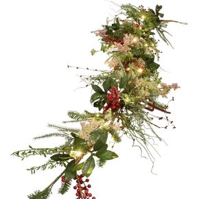 6 Feet Spring Fruit Garland with Artificial Lemons, Summer Yellow Garland for Front Door, Wall, Indoor Outdoor Table Decorations