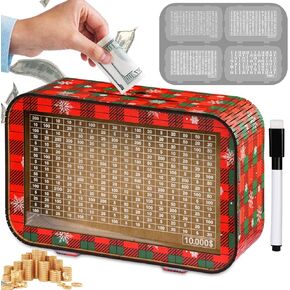 Giftota Wooden Piggy Bank for Boys Girls, Cash Coin Can for Kids, Coin Money Bank for Children, Saving Bank Box Toy Idea Gift for Birthday, Christmas, Baby Shower, Children's Day in Kuwait