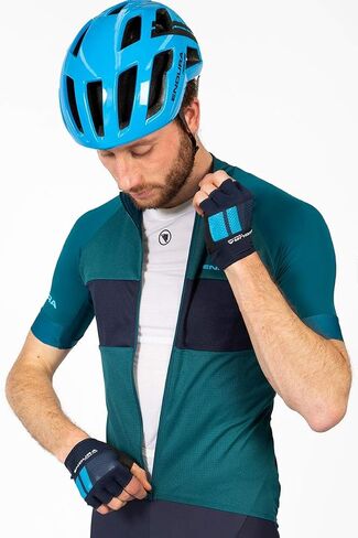Endura Men's FS260 Short Sleeve Road Cycling Jersey Emerald Green, Large in Saudi Arabia