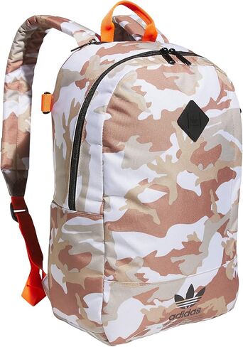 adidas Originals Graphic Backpack, Monogram AOP-Black, One Size in Saudi Arabia