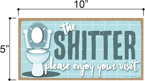 Honey Dew Gifts, Get Naked Just Kidding, Bathroom Decor, House Decor, Funny Bathroom Gifts, Funny Bathroom Knick Knacks, Get Naked Sign, Wooden Signs, 10 inch by 5 inch, 75608 in Saudi Arabia