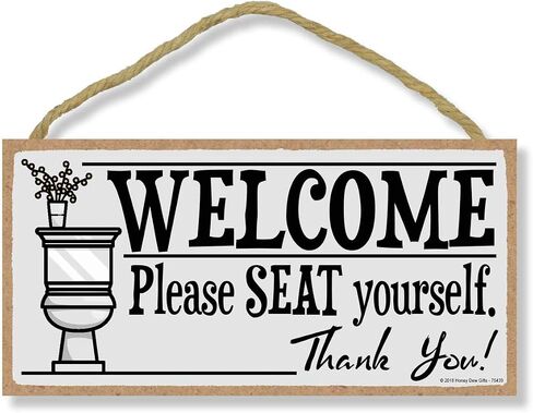 Honey Dew Gifts, Get Naked Just Kidding, Bathroom Decor, House Decor, Funny Bathroom Gifts, Funny Bathroom Knick Knacks, Get Naked Sign, Wooden Signs, 10 inch by 5 inch, 75608 in Saudi Arabia