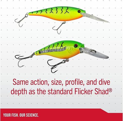 Berkley Scented Flicker Shad Pro 3 Pack Fishing Lure, Black Gold, 5/16 oz, 2.75in | 7 cm, Size, Profile and Dive Depth Imitates Real Shad, Equipped with Fusion19 Hook in Saudi Arabia