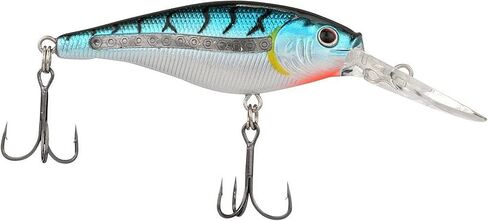 Berkley Scented Flicker Shad Pro 3 Pack Fishing Lure, Black Gold, 5/16 oz, 2.75in | 7 cm, Size, Profile and Dive Depth Imitates Real Shad, Equipped with Fusion19 Hook in Saudi Arabia
