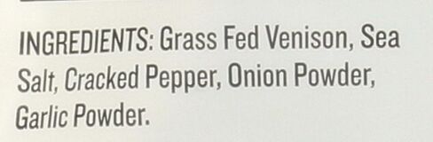 EPIC PROVISIONS Hunter's Recipe Venison Bites, 2.5 OZ in Saudi Arabia