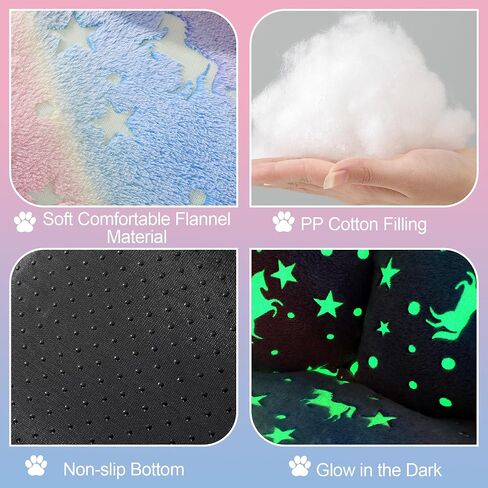 Glow-in-The-Dark Cat Couches for Indoor Cats,Pet Couch Bed with Non-slip Bottom,Pet Sofa Bed for Puppy Sleeping,Playing in Saudi Arabia