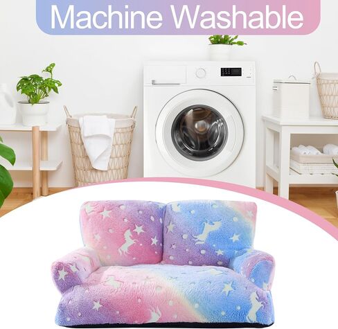 Glow-in-The-Dark Cat Couches for Indoor Cats,Pet Couch Bed with Non-slip Bottom,Pet Sofa Bed for Puppy Sleeping,Playing in Saudi Arabia