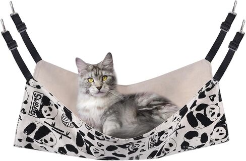 Cat Hammock Bed Cool Summer Hanging adjustable Pet Hammock Bed for Cats/Small Dogs/Rabbits/Other Small Animals (Blue Fruit) in Saudi Arabia