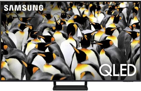 تلفزيون سامسونج الذكي فئة QLED 4K Q70D مقاس 55 بوصة من سلسلة Quantum HDR مع صوت لايت لتتبع الكائنات، ومسرع الحركة، ووضع راحة العين، ومركز الألعاب، وأليكسا المدمج (QN55Q70D، موديل 2024) in Saudi Arabia