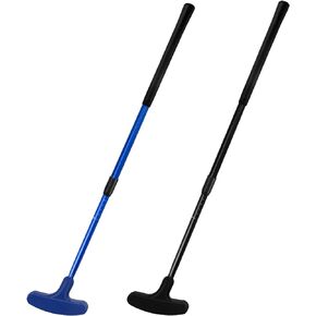 Golf Putter, 2 Pack Mini Golf Set for Men & Women Two-Way Golf Putter, Right/Left Handed Golf Club Indoor/Outdoor, Mini Golf Putter Adjustable Length Suitable for Children, Teenagers, Adults
