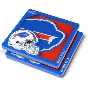 YouTheFan NFL 3D Logo Series Coaster
