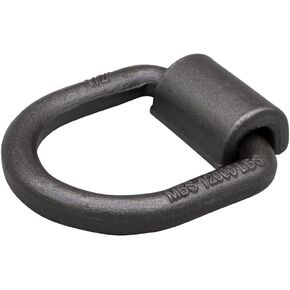 Mytee Products 1/2" Heavy Duty Weld-On Forged D Ring 12,000 Lbs for Trailers, Trucks, and Cargo Tie Downs