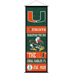 Hurricanes Banner and Scroll Sign