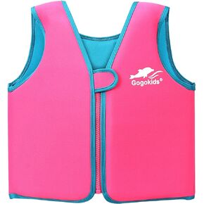 Kids Swim Vest Toddler Learn-to-Swim Floatation Jackets Training Vest for Boys Girls