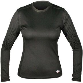 Hot Chillys Women's Peachskins Solid Crewneck Lightweight Relaxed Fit Base Layer